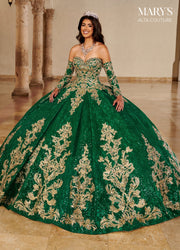 Sequin Lace Quinceanera Dress by Alta Couture MQ3077