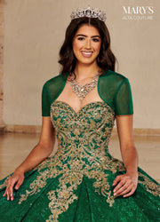 Sequin Lace Quinceanera Dress by Alta Couture MQ3077
