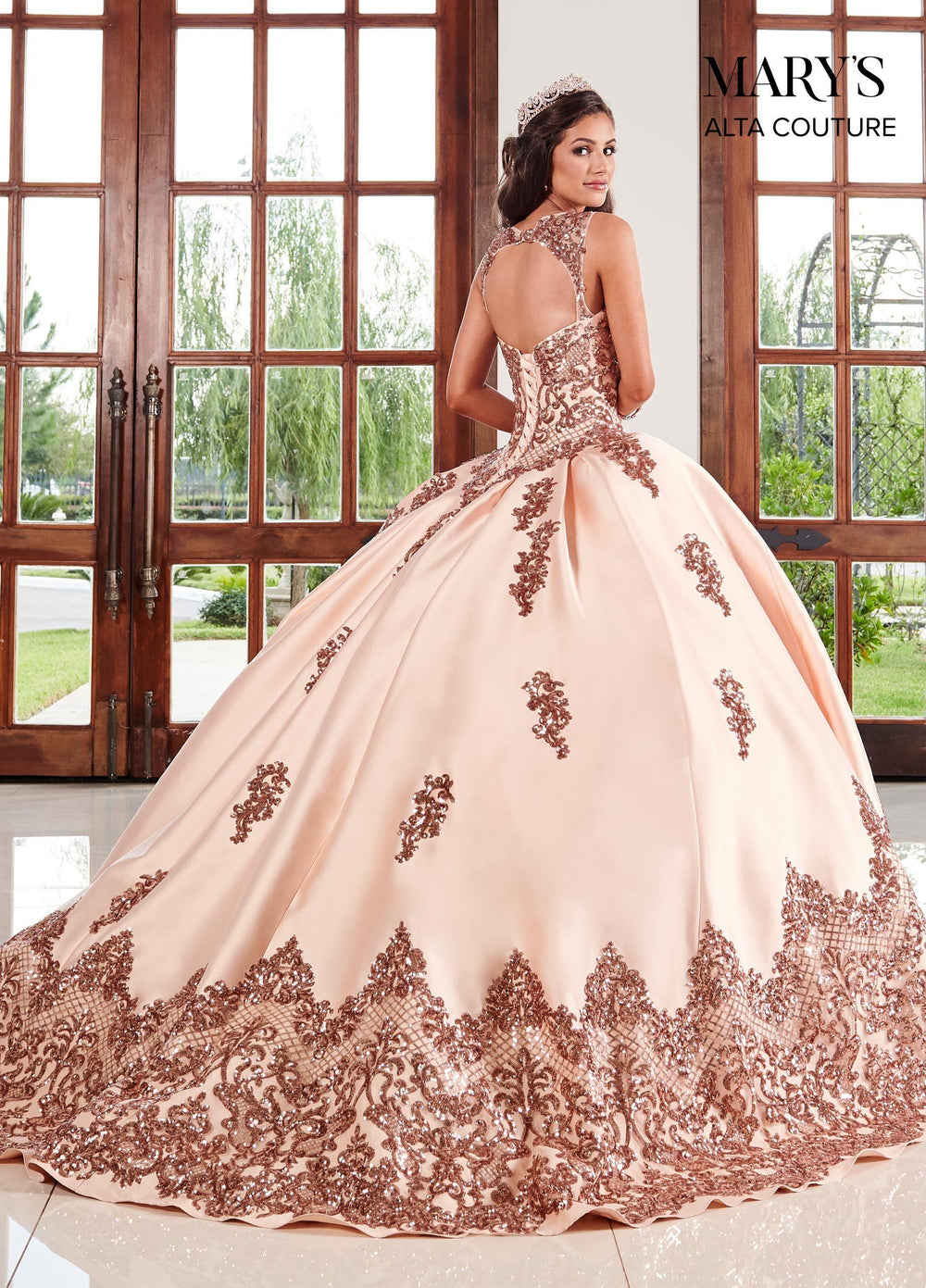 Sequin Mikado Quinceanera Dress by Alta Couture MQ3038-Quinceanera Dresses-ABC Fashion