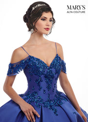 Sequin Off the Shoulder Quinceanera Dress by Alta Couture MQ3025-Quinceanera Dresses-ABC Fashion