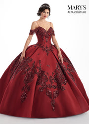 Sequin Off the Shoulder Quinceanera Dress by Alta Couture MQ3025-Quinceanera Dresses-ABC Fashion