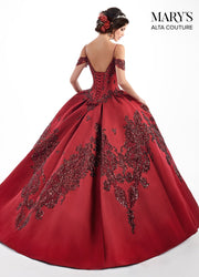 Sequin Off the Shoulder Quinceanera Dress by Alta Couture MQ3025-Quinceanera Dresses-ABC Fashion
