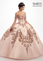 Sequin Off the Shoulder Quinceanera Dress by Alta Couture MQ3025-Quinceanera Dresses-ABC Fashion