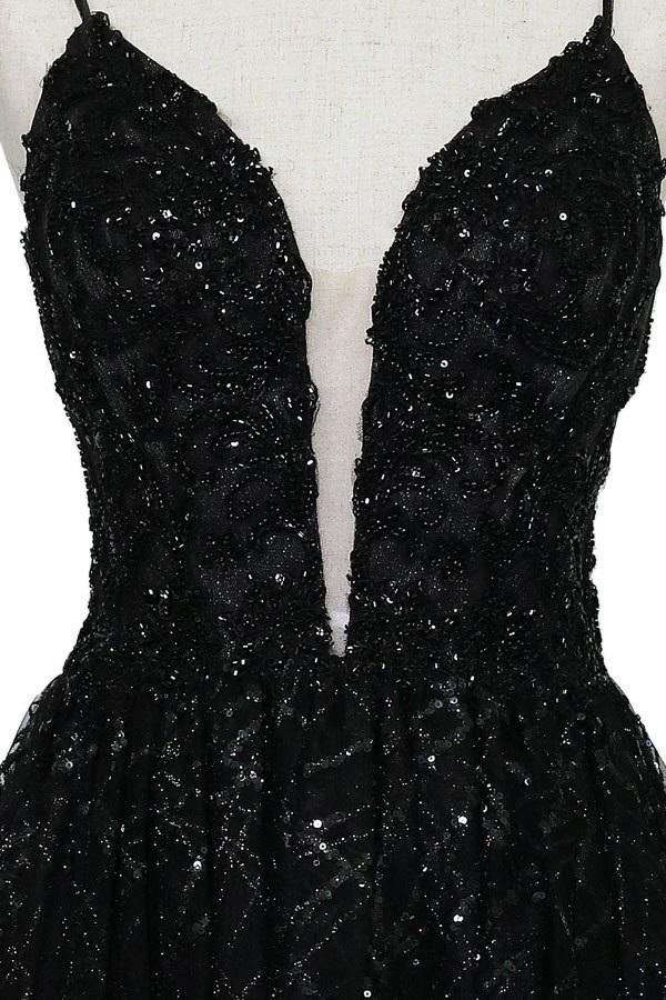 Short Deep Sweetheart Glitter Dress by Calla KY74028