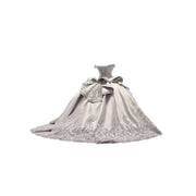 Silver Quinceanera Dress by Ragazza DV71-571