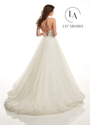 Sleeveless Organza A-Line Wedding Dress by Mary's Bridal M720