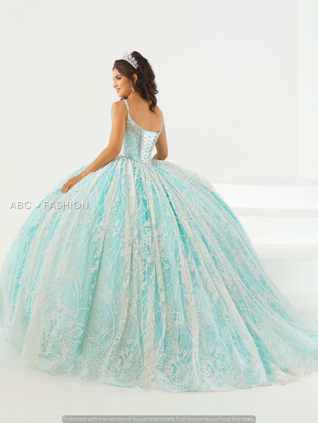 Sleeveless Quinceanera Dress by House of Wu 26003