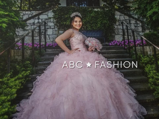 Sleeveless Ruffled Quinceanera Dress by House of Wu 26901-Quinceanera Dresses-ABC Fashion