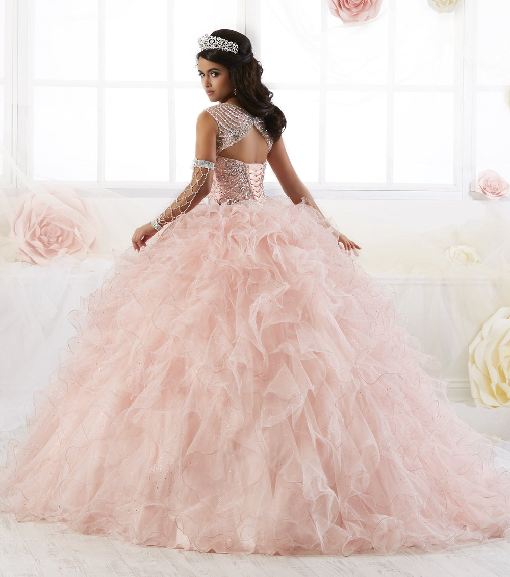 Sleeveless Ruffled Quinceanera Dress by House of Wu 26901-Quinceanera Dresses-ABC Fashion