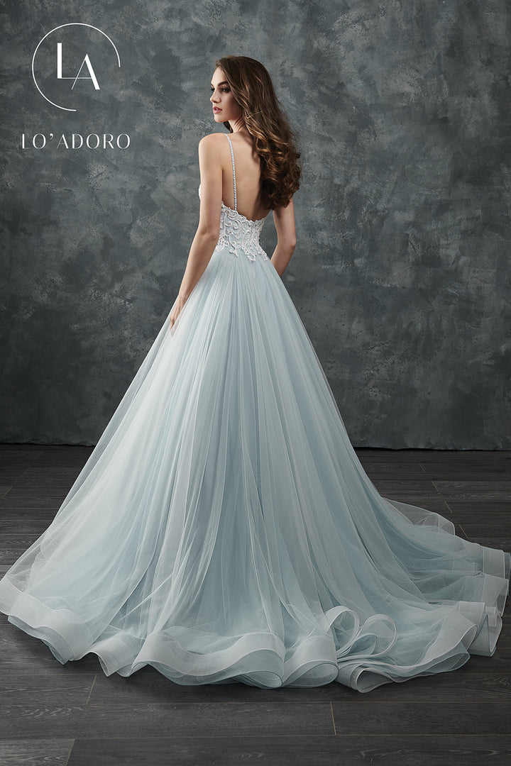 Sleeveless Sweetheart Tulle Wedding Dress by Mary's Bridal M644
