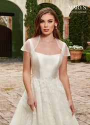 Square Neck Wedding Dress by Mary's Bridal MB4117