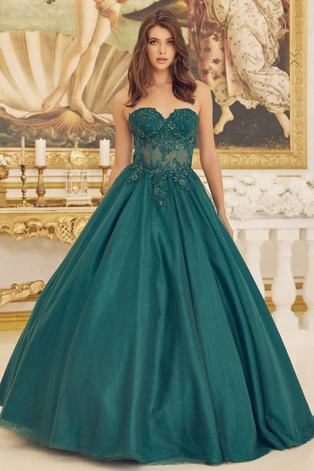 Bustier sales ball gown