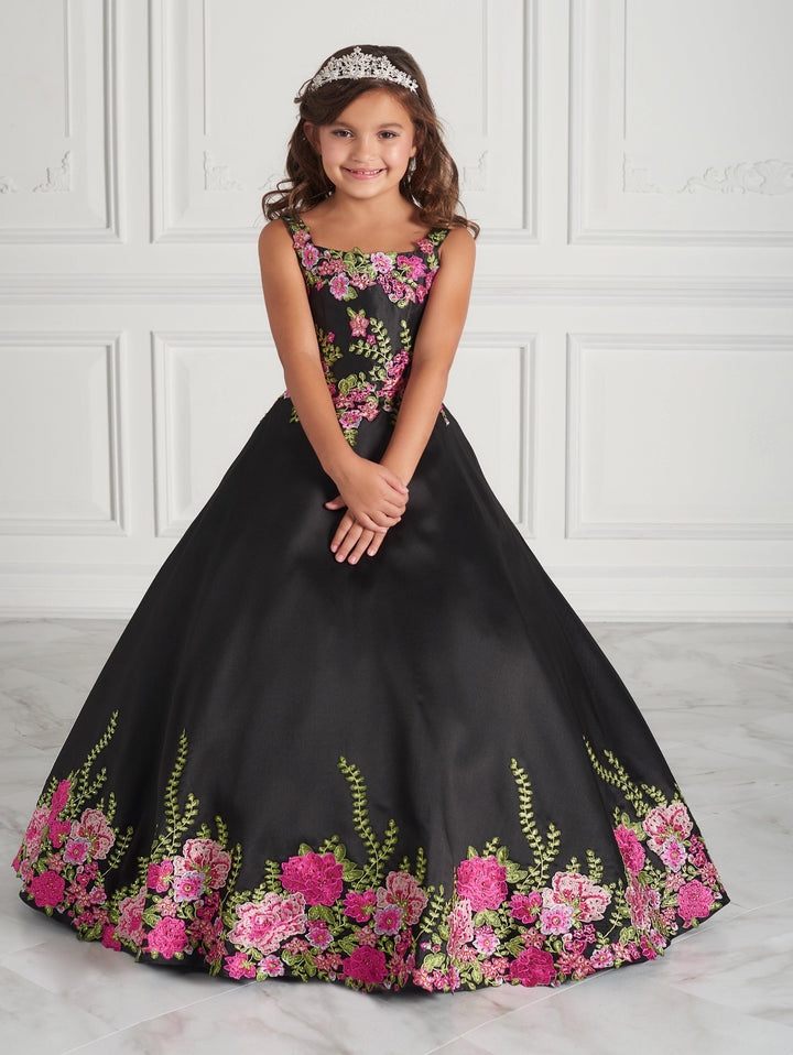 Strapless Floral Embroidered Quinceanera Dress by House of Wu 26952-Quinceanera Dresses-ABC Fashion