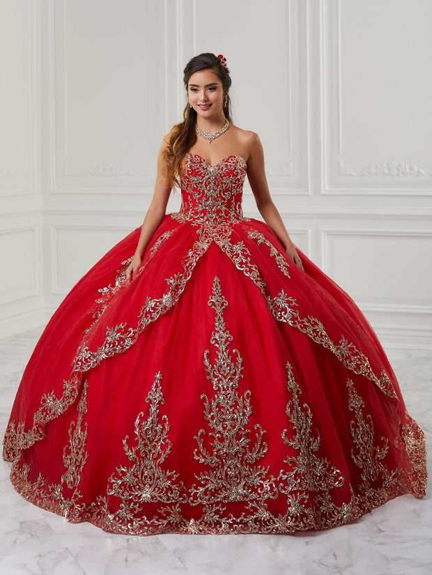 Strapless Quinceanera Dress by Fiesta Gowns 56426