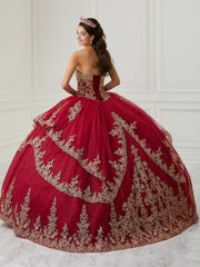 Strapless Quinceanera Dress by Fiesta Gowns 56430