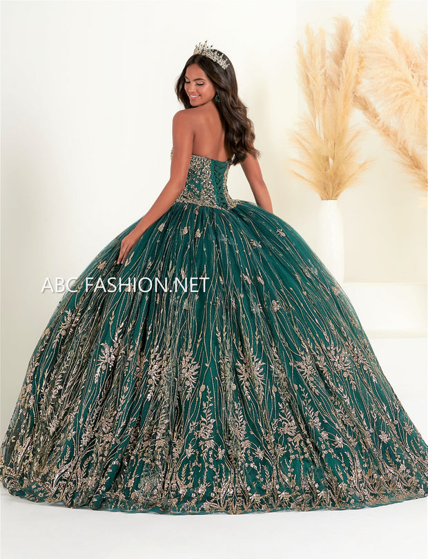 Strapless Quinceanera Dress by Fiesta Gowns 56458