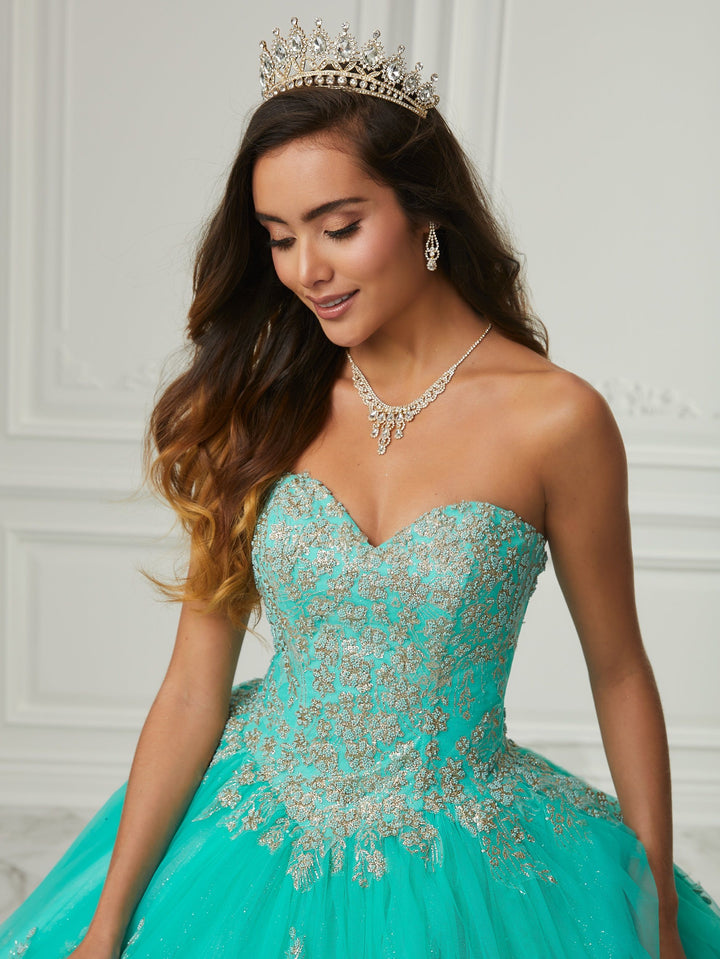 Strapless Quinceanera Dress by House of Wu 26986