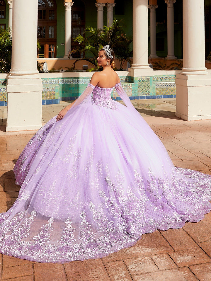 Strapless Quinceanera Dress by House of Wu 26988