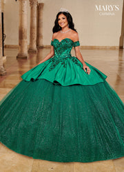 Strapless Quinceanera Dress by Mary's Bridal MQ1097