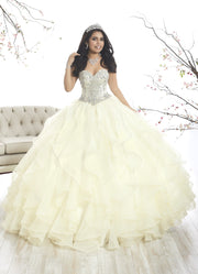 Strapless Ruffled Quinceanera Dress by House of Wu 26870-Quinceanera Dresses-ABC Fashion