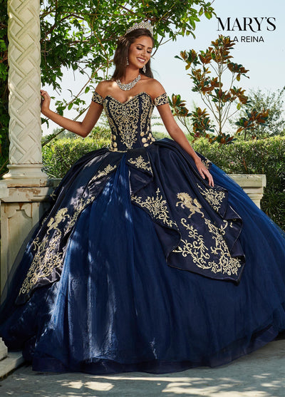 Sweetheart Charro Quinceanera Dress by Mary's Bridal MQ2112-Quinceanera Dresses-ABC Fashion