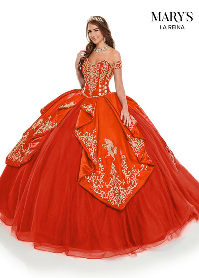 Sweetheart Charro Quinceanera Dress by Mary's Bridal MQ2112-Quinceanera Dresses-ABC Fashion