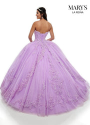 Sweetheart Lace Quinceanera Dress by Mary's Bridal MQ2104-Quinceanera Dresses-ABC Fashion