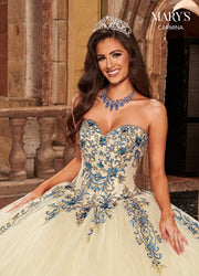 Sweetheart Quinceanera Dress by Mary's Bridal MQ1087