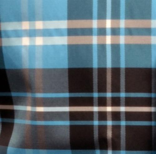 Turquoise/Black Self Tie Plaid Bow Ties-Men's Bow Ties-ABC Fashion