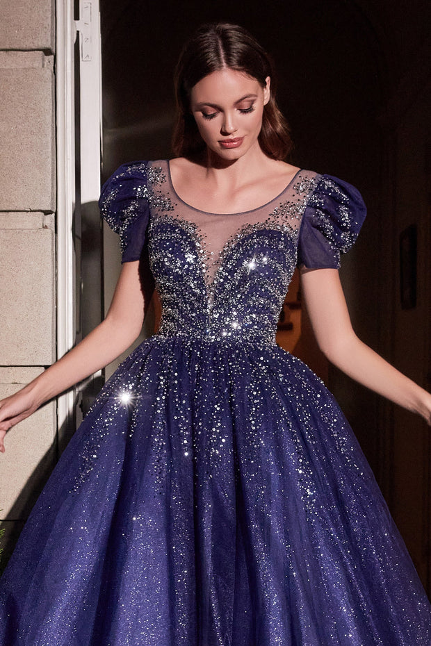 Twinkle Tulle Ball Gown by Cinderella Divine B702