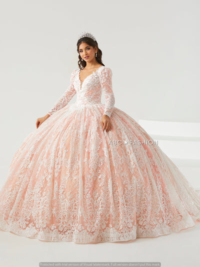 V-Neck Quinceanera Dress by House of Wu 26005