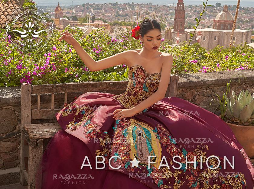 Virgen De Guadalupe Quinceanera Dress by Ragazza Fashion M18-118-Quinceanera Dresses-ABC Fashion