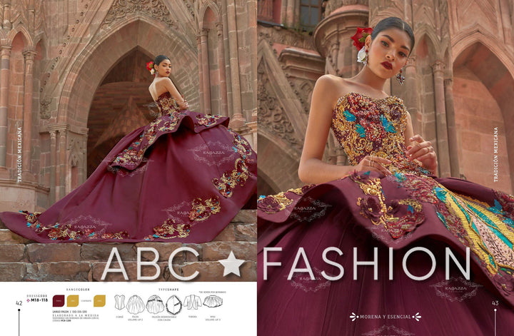 Virgen De Guadalupe Quinceanera Dress by Ragazza Fashion M18-118-Quinceanera Dresses-ABC Fashion