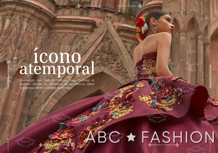 Virgen De Guadalupe Quinceanera Dress by Ragazza Fashion M18-118-Quinceanera Dresses-ABC Fashion