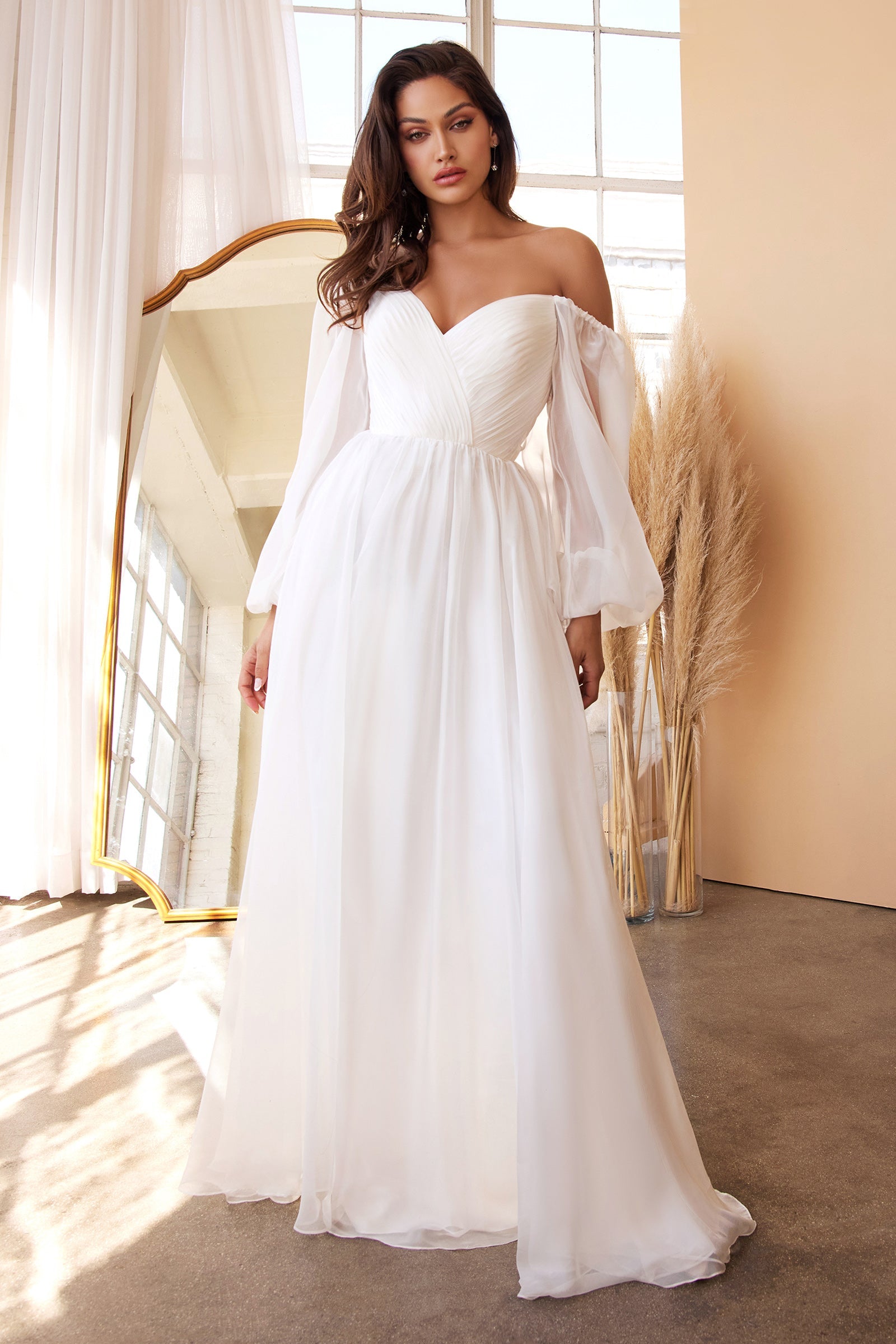 White long prom dresses 2018 new arrivals